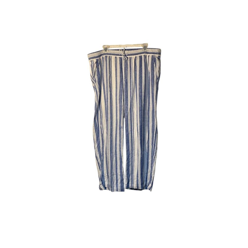 Old navy women’s high waisted crinkle gauze wide leg pants, XL - Picture 4 of 8